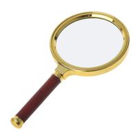 Retro didinamasis stiklas su neatskylančiu lęšiu Vaikai laiko didinamąjį stiklą Didinamasis stiklas Vaikų dovana 80mm