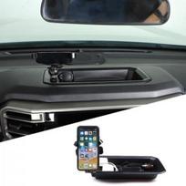 Dash Tray Mount Phone Holder with Storage Box For Toyota Tundra -24