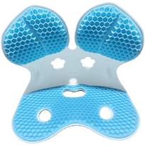 Orthopedic Back Support Cushions With Contoured For Spine Pressure Relief And Postures Training mėlyna