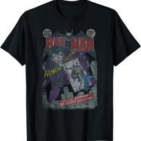 Batman #251 Distressed Laughing Joker T-Shirt S įvairiaspalvis