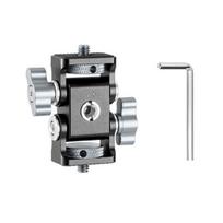 Adjustable Two Head Camera Platform for LED Monitors and Smartphones 180° and 360 Movement for Dynamic Recording pilka