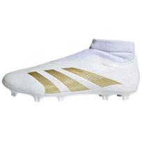 Adidas Predator League Laceless Fg Cloud White Gold Metallic Sandy Beige Met IF6332 44⅔