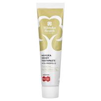 Manuka Health, Manuka medaus dantų pasta be fluorido su propoliu, 2,64 oz (75 g) white