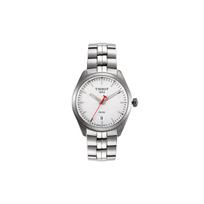 TISSOT PR100 Kolekcija Kvarcinis Mechanizmas Atsparumas Vandeniui 100m Vyriški Laikrodžiai Laikrodis 39mm Baltas Ciferblatas T101.410.11.031.01 Silver Watch Case white
