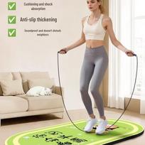 Silent Shock-Absorbing Exercise & Jump Rope Mat
