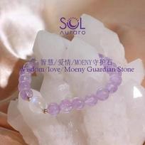 Natural Genuine Lavender Amethyst Bracelet Sri Lanka Creamy Texture Niche Style Fresh and Sweet Bracelet ametistas
