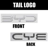 Car Hood Front Bonnet Grill Trunk Badge Cover Sticker Decoration For BYD Atto 3 Yuan Plus Song Plus Seal Seagull Dolphin Sealion