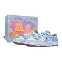 Nike Dunk Maris Sal Starry Sky Cushioning Low top Skateboard Shoes Unisex Blue DV0833-112(Team376-) 44.5