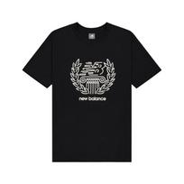 New Balance cotton T-shirt MT51974-BK S gray