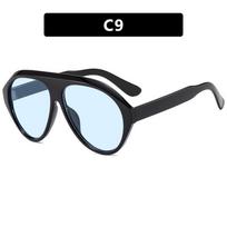Oversized Yellow Pilot Sun Glasses For Ladies Vintage Big Sun Glasses Female Stylish Ladies Shades For Gents UV400 Eyeglasses Other
