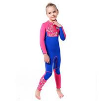 SLINX Girls' 3mm Full Body Wetsuit for Diving and Surfing L (Height 133-141cm, Weight 54-68kg)