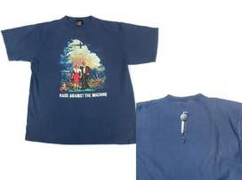 Rage Against The Machine 2 sided unisex navy T-shirt QT7966 XXXXL
