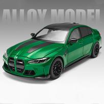 1:24 Bmw M3 G80 Kupė Lydinio Sportinio Automobilio Modelis Metaliniai Lieti Lenktyniniai Automobiliai Modelis Aukštas Simuliavimas Garsas Ir Šviesa Vaikų Dovanos