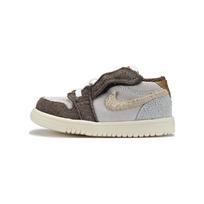 Air Jordan 1 Low ALT TD Year of the Rabbit Baby Sneakers Brown Palomino Metallic-Gold DZ4444-200 26