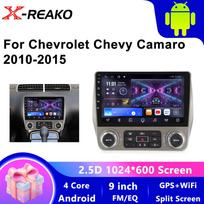9  Bevielis CarPlay Apple Android Auto Autoradio Skirtas Chevy Camaro 2010-2015 Automobilio Radijas Stereo Multimedia GPS 4 core 1GB+32GB carplay