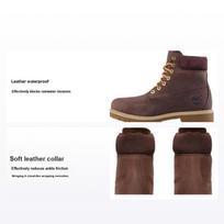 Timberland Breathable Waterproof Durable Lightweight Outdoor Boots Men boots Dark-Brown A6CH6W01 40