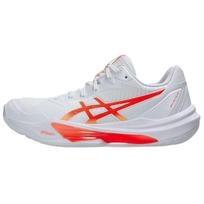ASICS Sky Elite FF 3 Volleyball Shoes Women's White Red Sneakers 1052A075-104 41.5 white