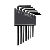 7/9Pcs Hex Key Allen Wrench Set Double End Hex Key Set Tool Industrial Strength Helping T Handle Spanners Hand Tool 1