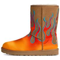 Jeremy Scott x UGG Sniego Batai Unisex Kaštoninės Spalvos Sportbačiai 1182671-CHE 38 kaštoninė
