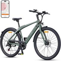 Elektrinis dviratis - ENGWE - N1 Air - Anglies rėmas 15,6 kg - 250W variklis (40 Nm) - Baterija 36V 10Ah (100 km) žalia