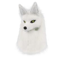 Plush canine mask wolf head full-face mask for comic conventions ccosplay Costume headgear balta