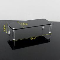 1-3 Tiers Acrylic Perfume Organizer Shelf Ins Cosmetic Makeup Display Stand Cupcake Doll Desktop Shelves Storage Holder