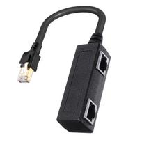 Cat8 eterneto skirstytuvas 40Gbps didelės spartos 2000Mhz RJ45 1 kištukinis ir 3 moteriškas LAN adapterio laidas, skirtas Cat5 Cat5e Cat6 Cat7 1