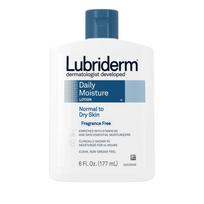 Lubriderm Daily Moisture Body Lotion, Fragrance-free, 6 Oz