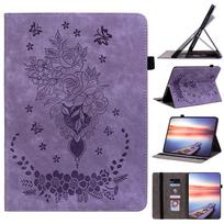 Leather Case For Nokia T21 10.4inch 2025 T20 10.4 2025 Stand Cover Nokia T10 8.0 2025 PU Leather Tablet Cover For Nokia T10 8.0 violetinė
