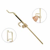 Grinna Violin Sound Post Installation Tool: Brass Hook for Sound Post Placement and Repair Violin/Viola
