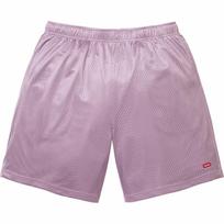 Supreme Small Box Baggy Mesh Short Lavender XXL