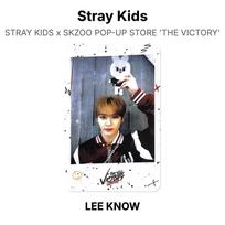 Stray Kids STRAY KIDS x SKZOO POP-UP STORE 'THE VICTORY' Official Photocard HYUNJIN gray