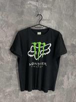 Vtg Style Monster Energy Racing Short Sleeve Black Color Retro Shirt VK00216 Unisex T-Shirt S įvairiaspalvis