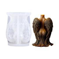 Wing Bone Embossing Silicone Candle Molds For Resin Casting Handmade Candle Soap Making Chocolate Halloween Decoration 1