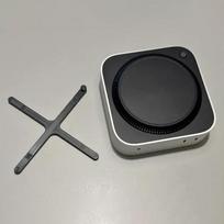 Mini Computer Holder Desktop Pc Simple Stand Bracket For Mac Mini M4 2024 Power Button Base juoda
