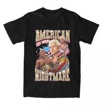 Amerikietiško košmaro imtynininkas Cody Rhodes T marškinėliai Prekės Dovanų Cody gerbėjui Imtynės Baigta istorija T marškinėliai Drabužiai Naujas atvykimas M juoda
