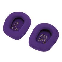 Ausinių pagalvėlės, kvėpuojančios, patogios, elastingos, keičiamos ausinės, skirtos „Logitech G733“ ausinėms violetinė