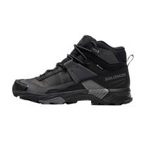 SALOMON X ULTRA 5 MID GTX Shock Absorbers Waterproof And Breathable Support Grip Mid top Hiking Shoes Men's Black Sneakers 477542 40