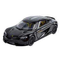 1/24 Koenigsegg Gemera GT Super Sport Car Alloy Die Cast Metal Model Car Rotating Double Door Pull Back Holiday Gift for Boyfriend Decorate juoda