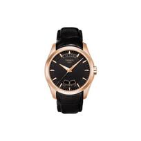 TISSOT Kutu Collection Automatic Mechanical Movement 100m Water Resistance Men's Watch 39mm Black Dial T035.407.36.051.00 Black Dial