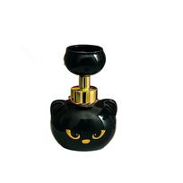 Cute Cat Paw Foam Soap Dispenser Refillable Empty Halloween Black Cats Pawprint Foaming Hand Wash Dispenser for Bathroom Kitchen black