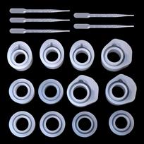 Resin Molds For Jewelry Rings Silicone Casting Molds For DIY Resin Rings Jewelry 1