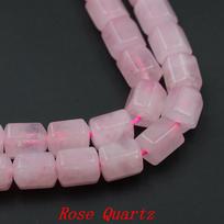 Faceted Natural Stone Square Rose Quartz Agates Loose Spacer Beads For Jewelry Diy Making Crystals Bracelet Pendant Accessories Set 19-20 pcs gray