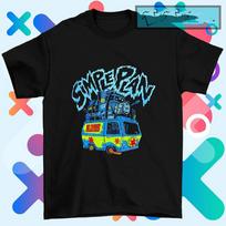 Simple plan us tour summer 2023 Black Cotton All Size Shirt Unisex T-Shirt XL
