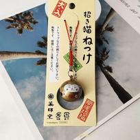 Japoniški Sėkmės Katės Krepšio Pakabukai Japonija Daruma Raktų Pakabukas Varpo Pakabukas Sėkmės Katės Raktų Pakabukas Sėkmės Turto Amuletas Papuošalai Dovana auksas