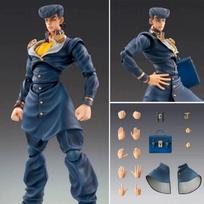 25cm JOJO'S Bizarre Adventure Josuke Higashikata Crazy Diamond Didelė Super Veiksmo Figūrėlė Anime Modelis Žaislas Darbalaukio Ornamentas Berniuko Dovana gray