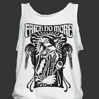 Faith No More Metal Punk Rock Marškinėliai liemenė unisex balta S2XL Unisex Marškinėliai XXXXL