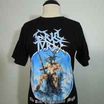 CRUEL FORCE The Rise Of Satanic Might S SMALL T-Shirt Black Band Logo Unisex T-Shirt M