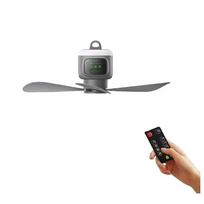 12000mAh Camping Ceiling Fan Portable Outdoor Tent Air Circulator Cooling Fan with High Capacity less