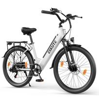 ESKUTE C100 PLUS City Commuting E-Bike For Unisex 36V13AH Battery 250W Motor 26 Inch Tires Electric Bicycle With TowSeat Comfortable and practical balta